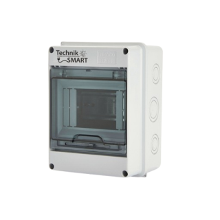 Rozdzielnica natynkowa IP65 1×5 modułów 1000V DC – hermetyczna obudowa ABS+PC