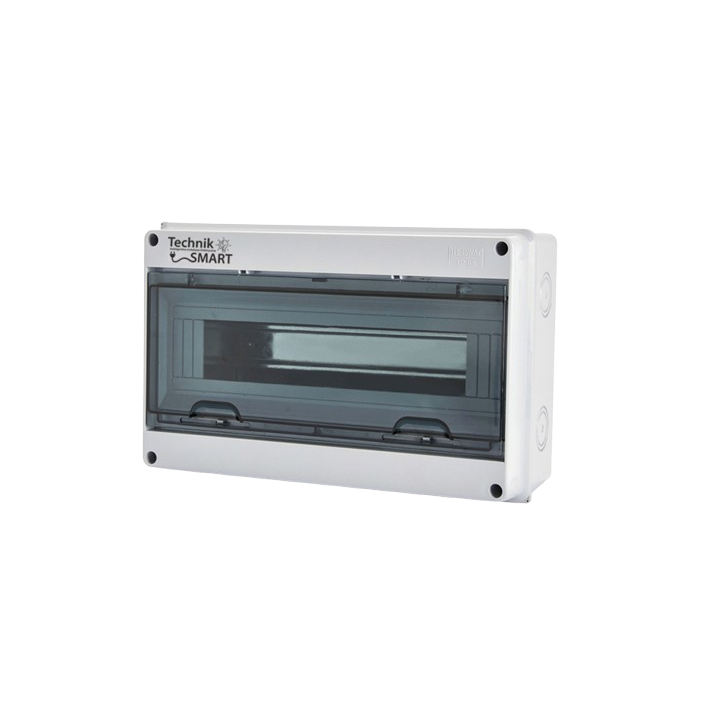 Rozdzielnica natynkowa IP65 1×15 modułów 1000V DC – hermetyczna obudowa ABS+PC