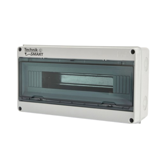 Rozdzielnica natynkowa IP65 1×18 modułów 1000V DC – hermetyczna obudowa ABS+PC