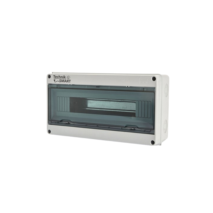 Rozdzielnica natynkowa IP65 1×18 modułów 1000V DC – hermetyczna obudowa ABS+PC