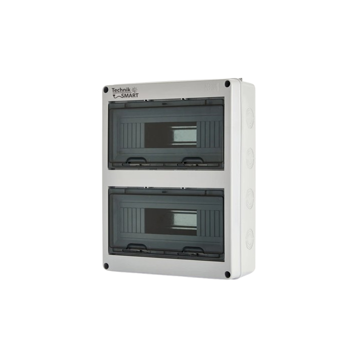 Rozdzielnica natynkowa IP65 2×12 modułów 1000V DC – hermetyczna obudowa ABS+PC