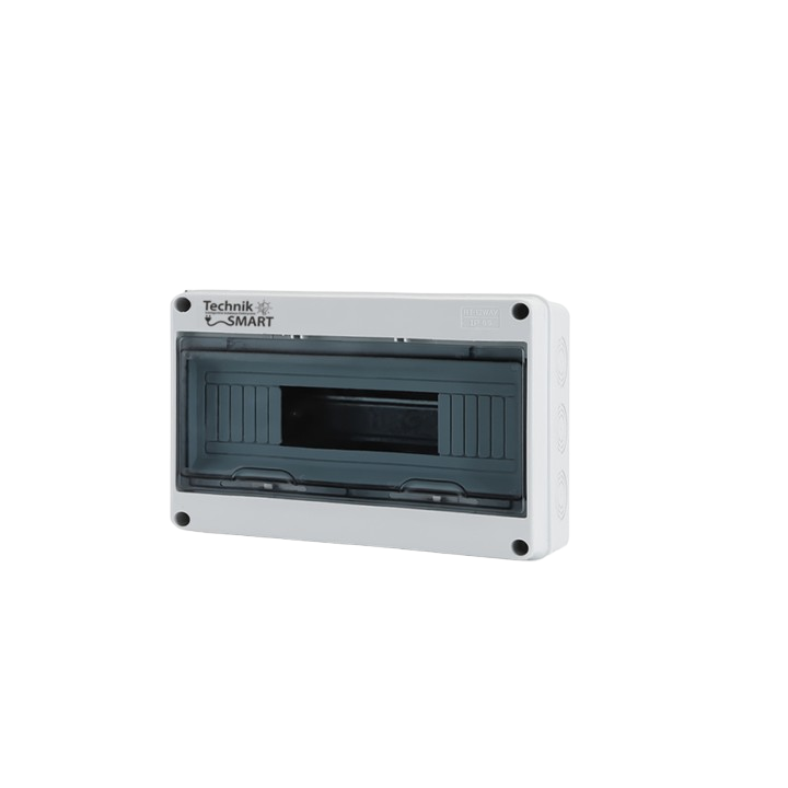 Rozdzielnica natynkowa IP65 1×12 modułów 1000V DC – hermetyczna obudowa ABS+PC