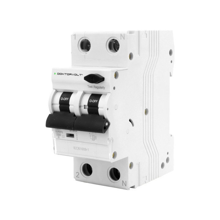 RCBO B16 30mA Typ A | Wyłącznik Różnicowoprądowy z Nadprądowym 10kA