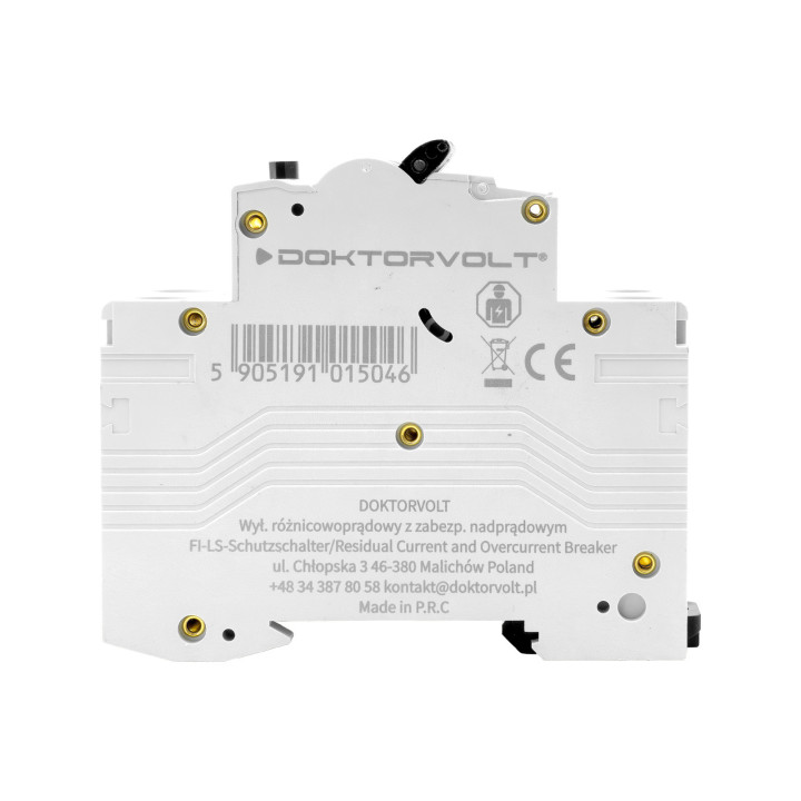 RCBO B16 30mA Typ A | Wyłącznik Różnicowoprądowy z Nadprądowym 10kA