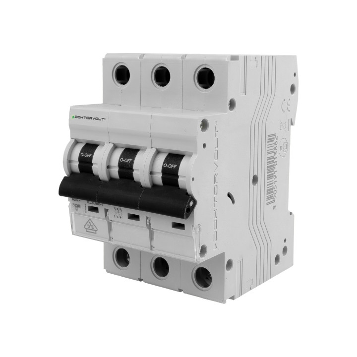 MCB C16A 3P 10kA | Wyłącznik Nadprądowy Trójfazowy (ES-a)