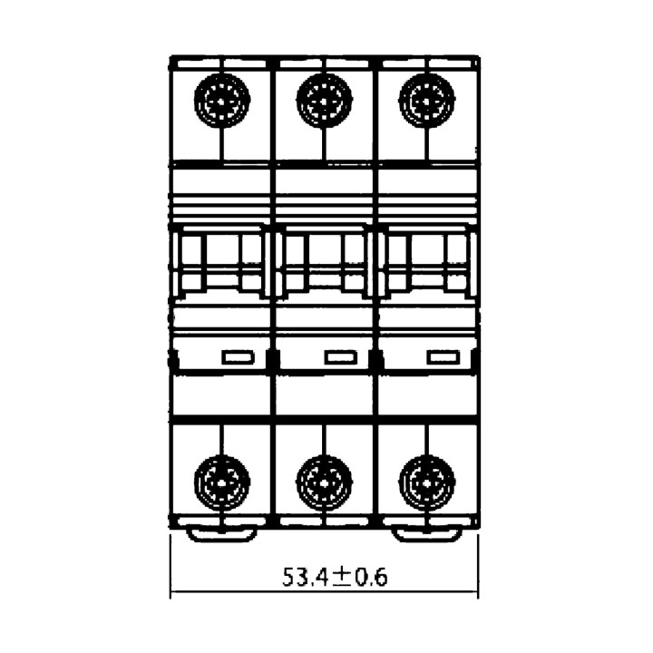 MCB C16A 3P 10kA | Wyłącznik Nadprądowy Trójfazowy (ES-a)