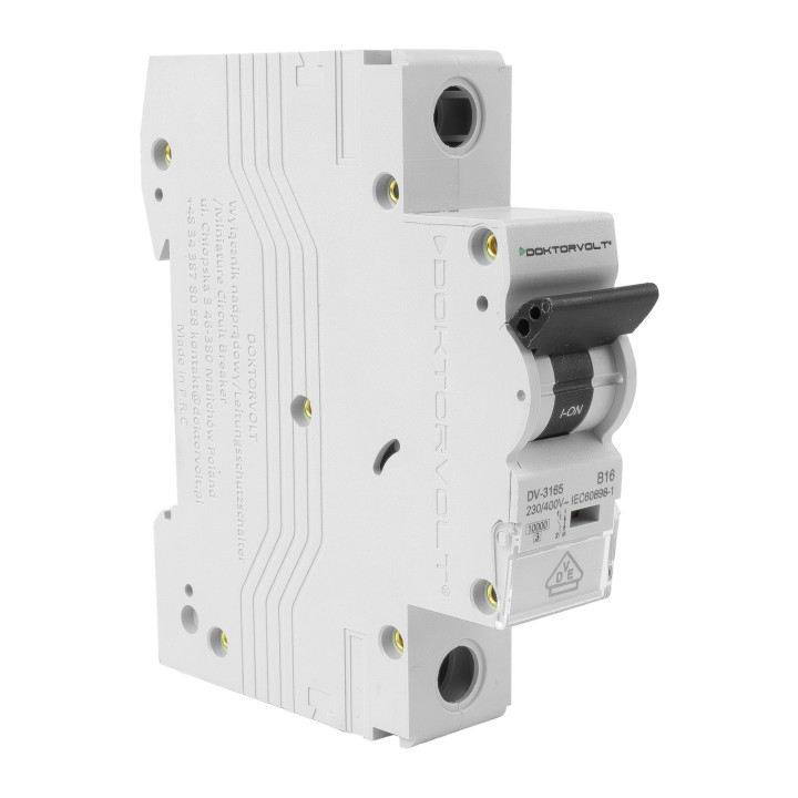 MCB B16A 1P 10kA | Wyłącznik Nadprądowy Jednofazowy (ES-a)