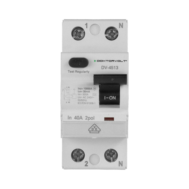 RCCB 2P 25A 30mA Typ A | Różnicówka Jednofazowa 10kA VDE