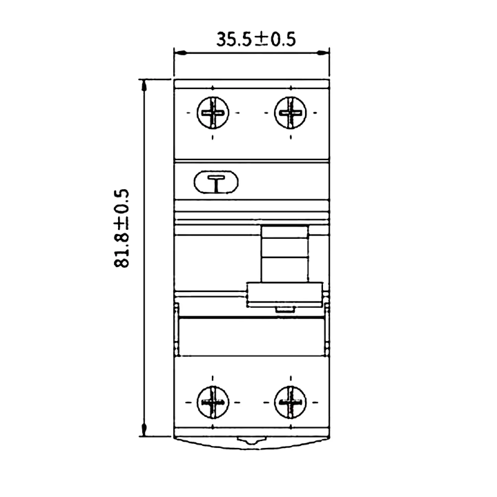 RCCB 2P 25A 30mA Typ A | Różnicówka Jednofazowa 10kA VDE