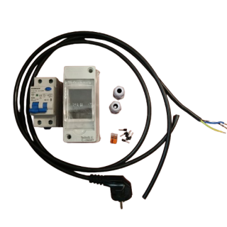 Rozdzielnica Bali Ogrodowej 3 kW – Zestaw do samodzielnego montażu RCBO Typ A