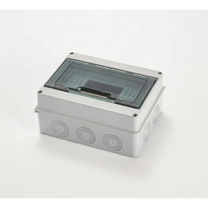 Rozdzielnica natynkowa IP65 1×8 modułów 1000V DC – hermetyczna obudowa ABS+PC