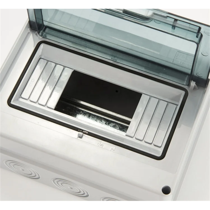 Rozdzielnica natynkowa IP65 1×8 modułów 1000V DC – hermetyczna obudowa ABS+PC