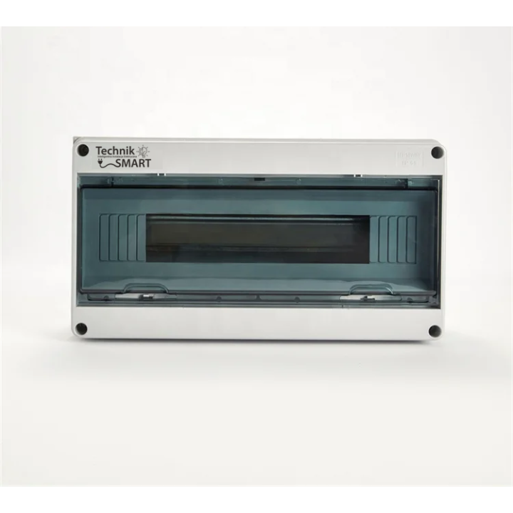 Rozdzielnica natynkowa IP65 1×18 modułów 1000V DC – hermetyczna obudowa ABS+PC